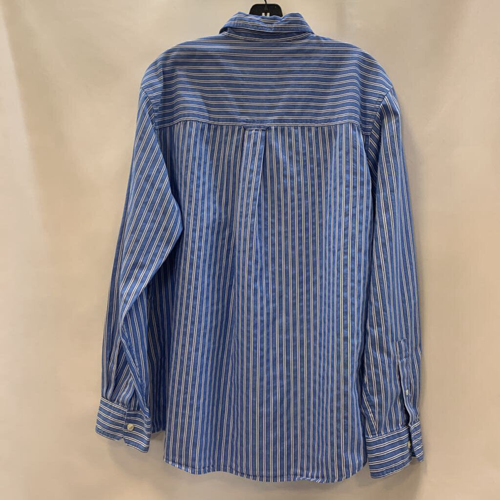 Long Sleeve Shirt: Button-Down Stripes