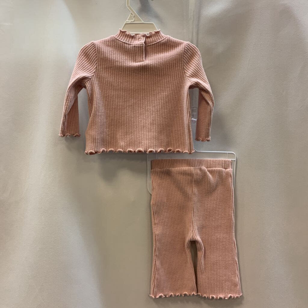 2pc Set Long Sleeve/Pants Ribbed