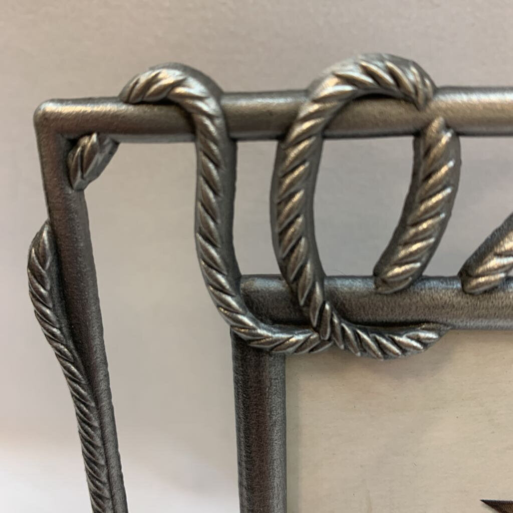 3" x 5" Metal Lighthouse Picture Frame