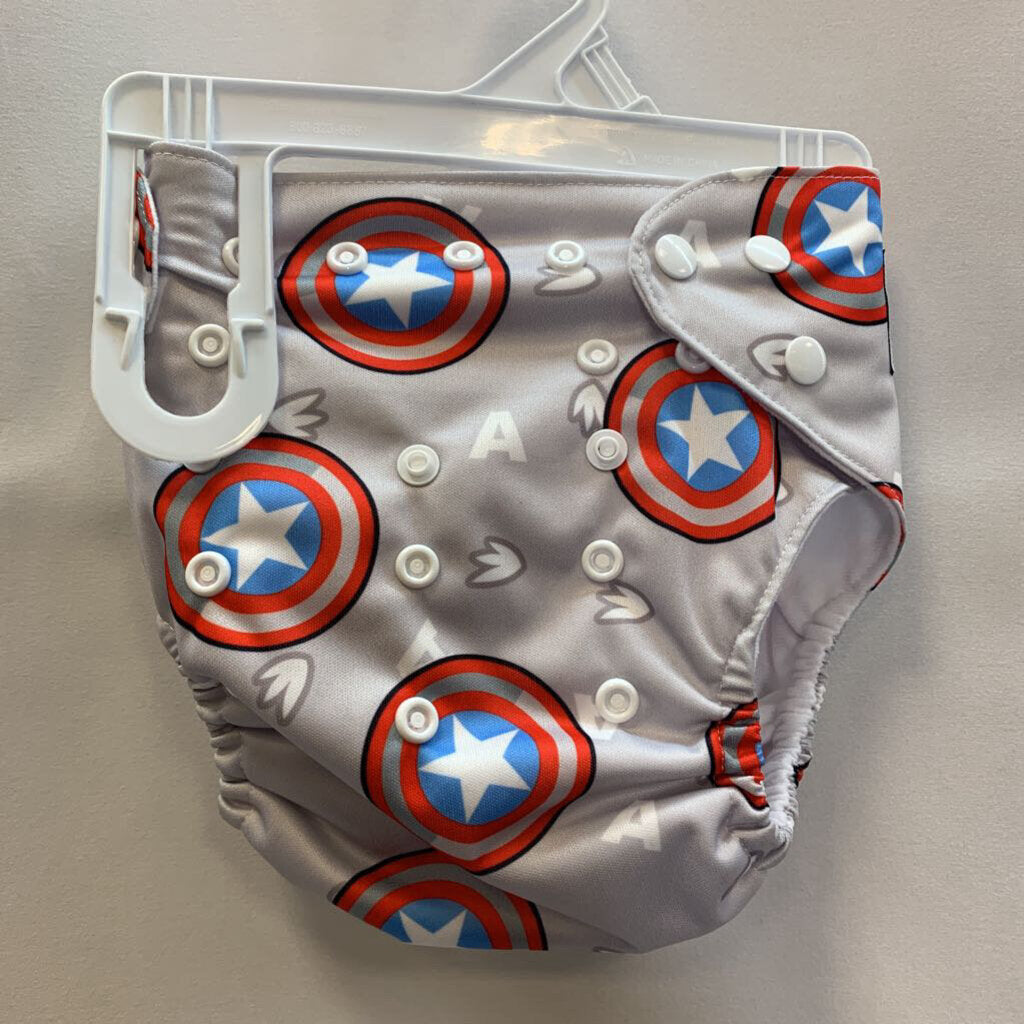 Diaper Cover: Star and Bullseye