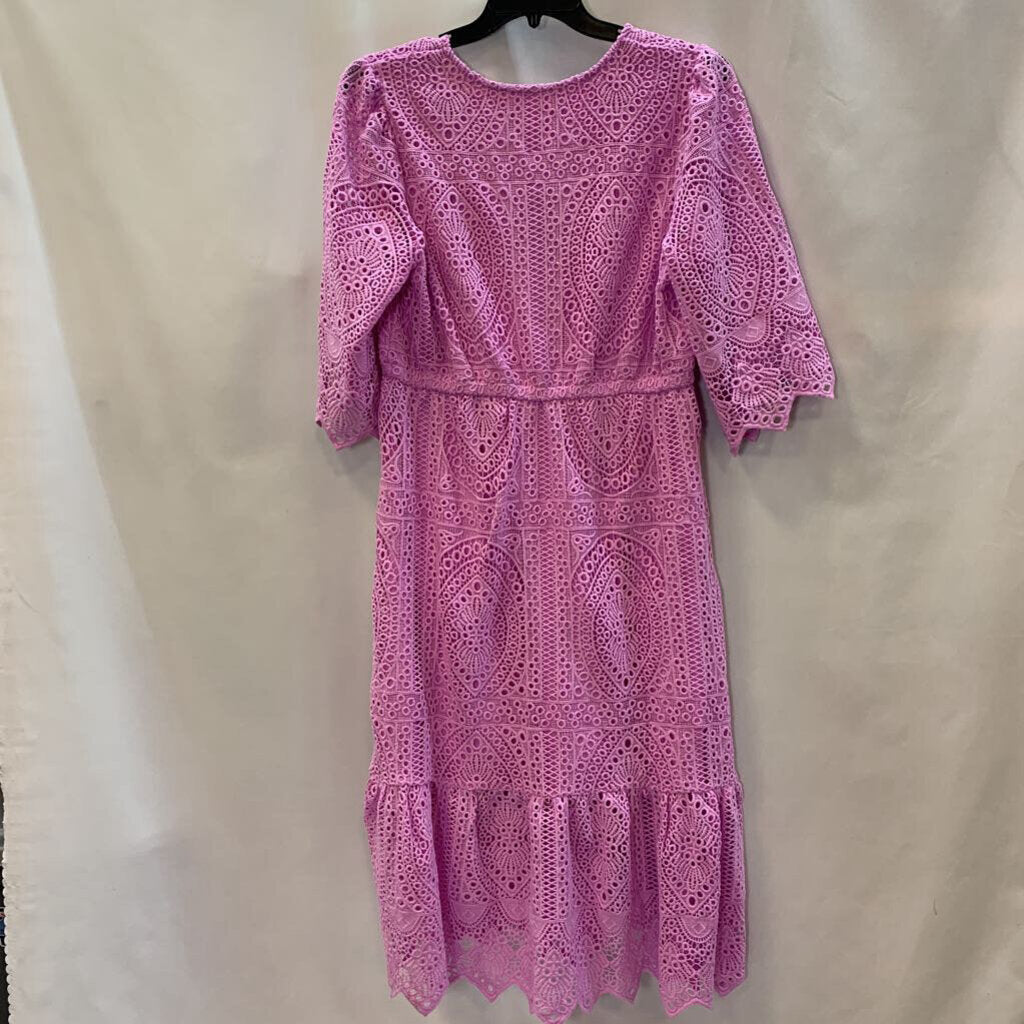Dress: Crochet Midi with Rope Tie