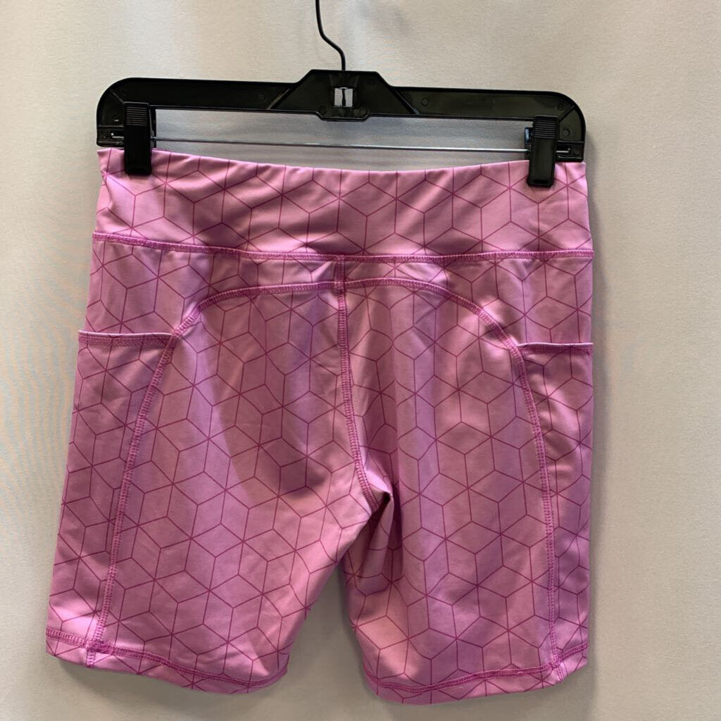 Shorts: Athletic Geometric Pattern