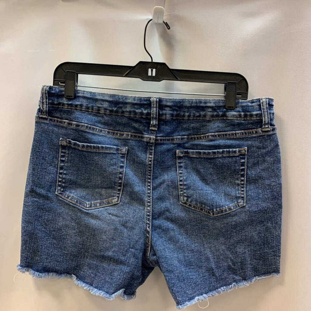 Shorts: Denim with Embroidered designs