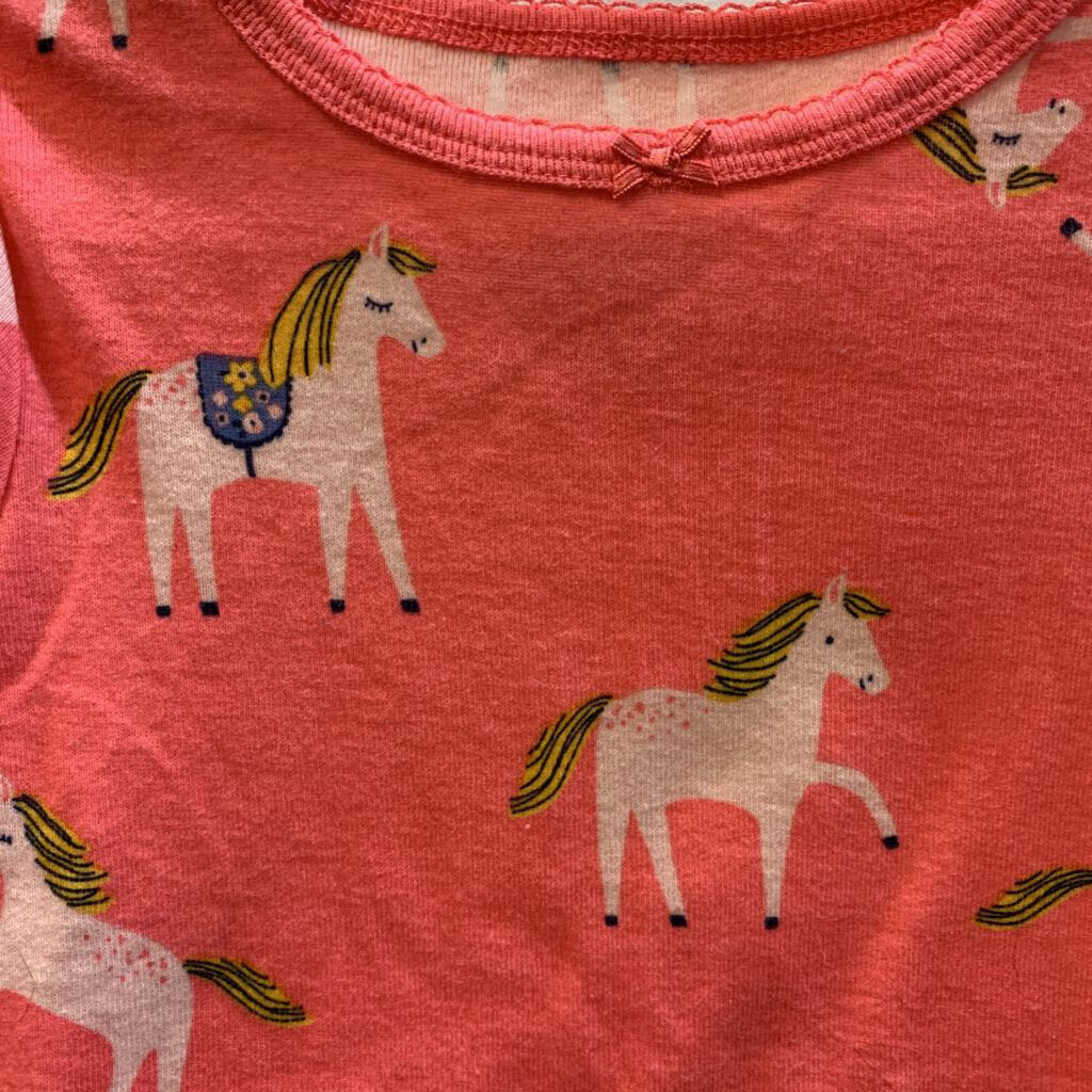 2pc Sleeper: Long Sleeve & Pants Horses