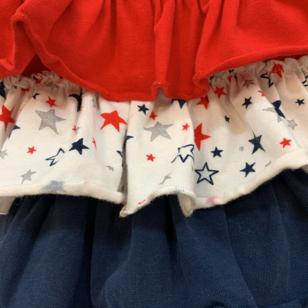 Romper: Sleeveless Patriotic