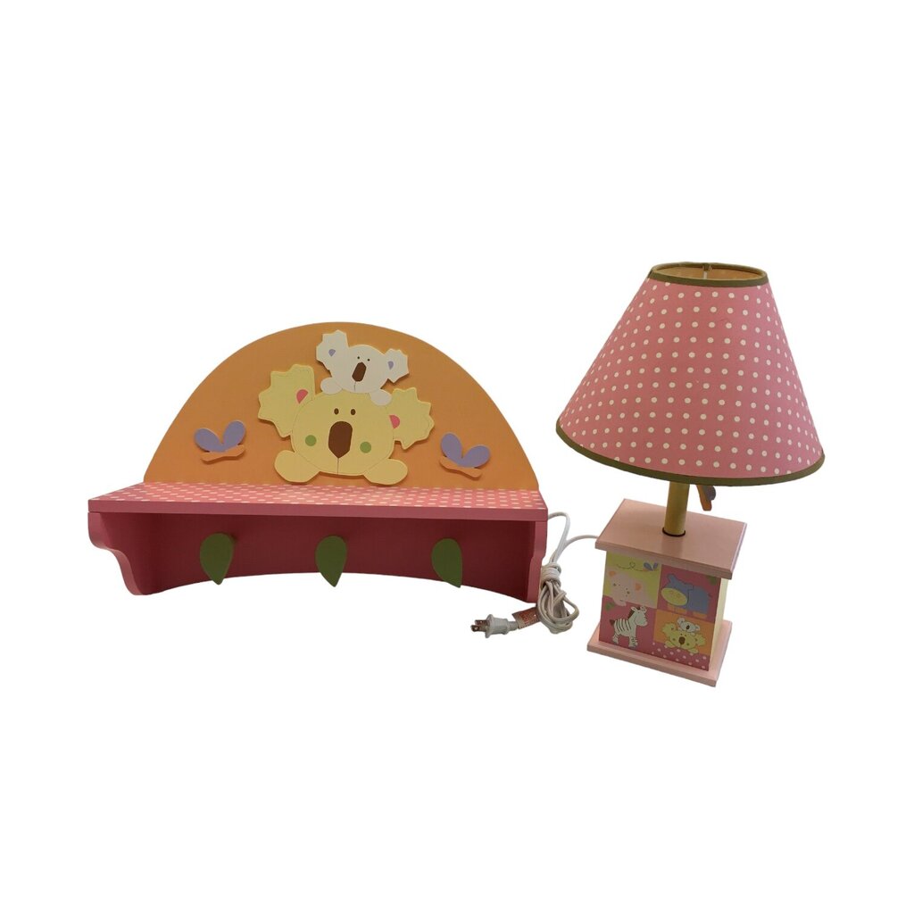 2pc Shelf & Lamp (Koala)