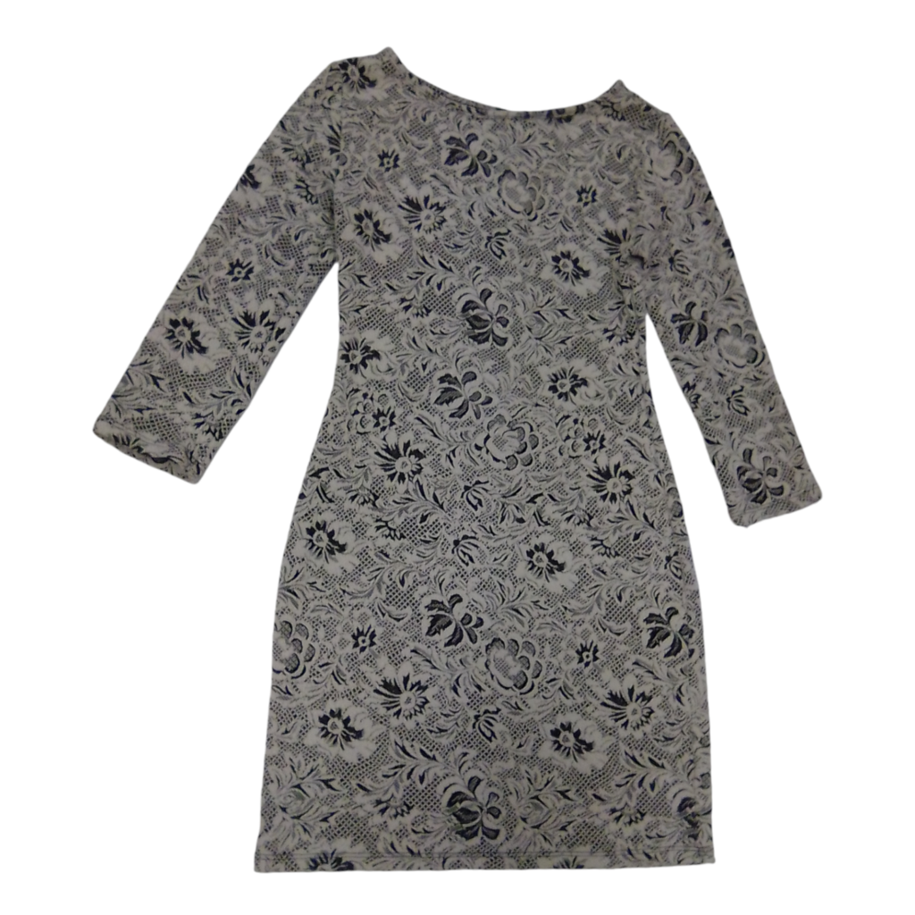 Long Sleeve Dress (White)