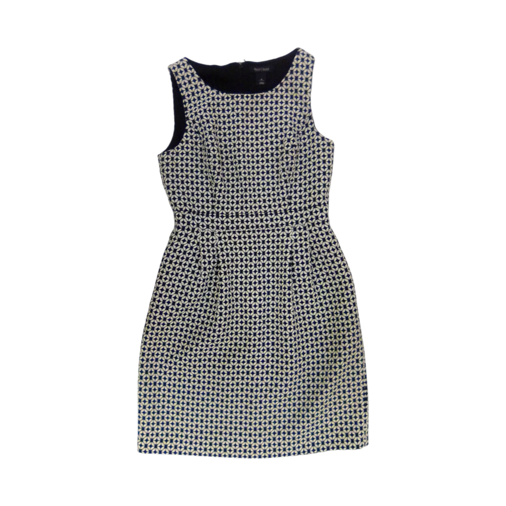 Dress (White/Black)
