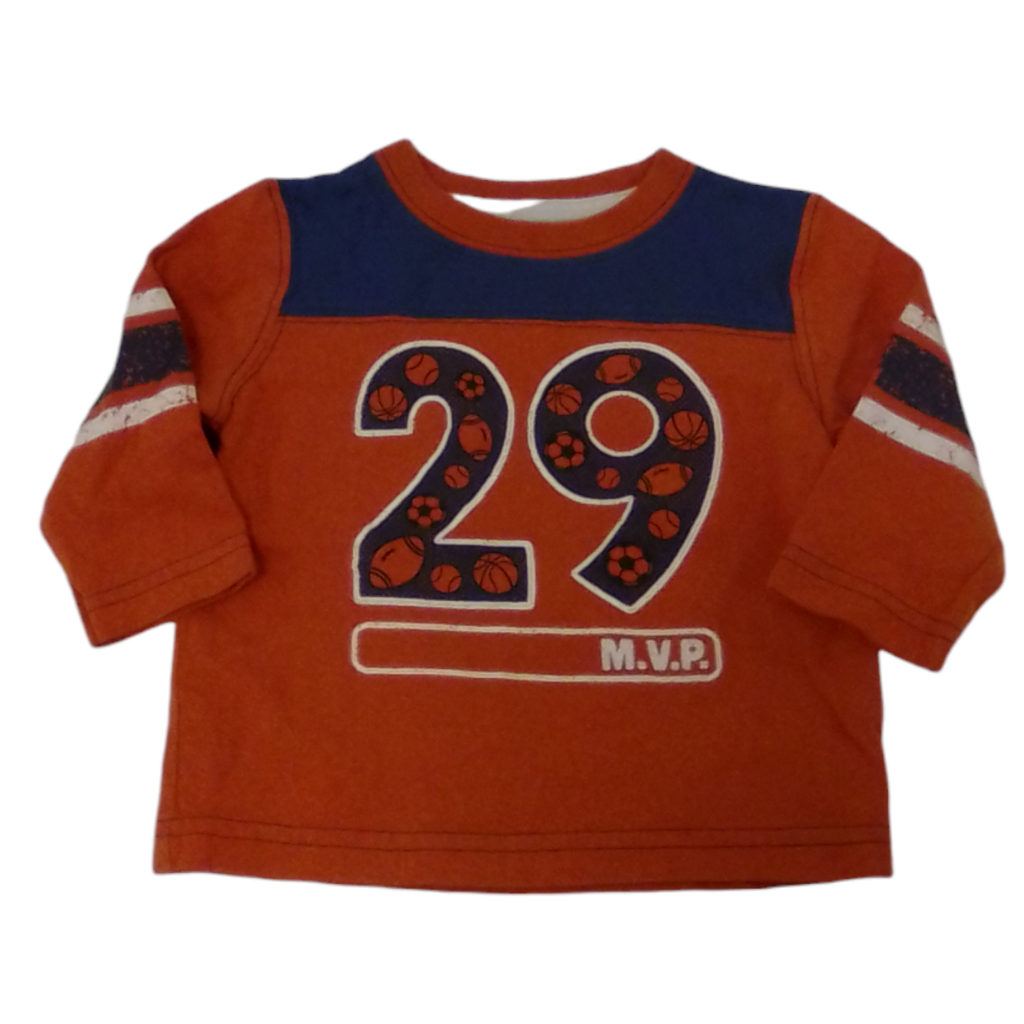 Long Sleeve Shirt: Orange