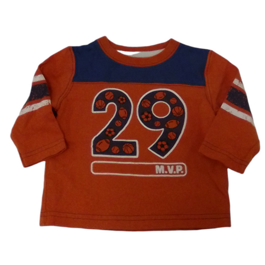 Long Sleeve Shirt: Orange