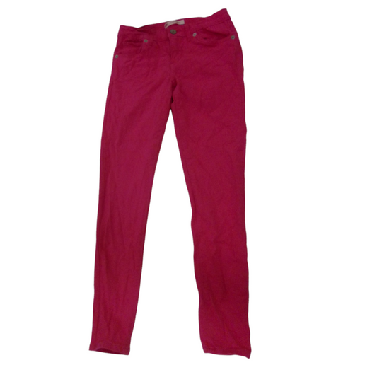 Pants: Pink Denim