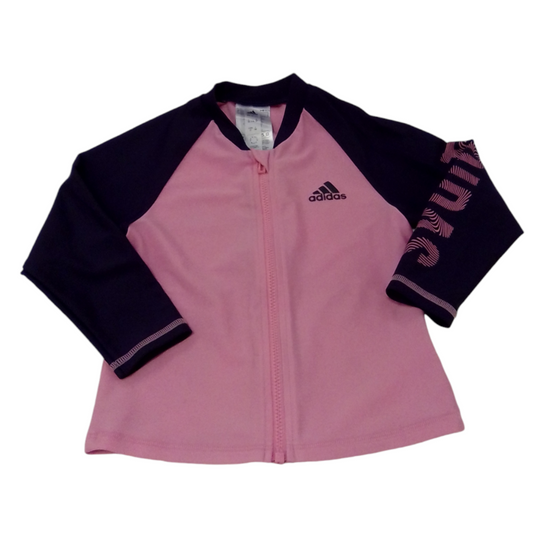Swim Shirt: Pink/purple