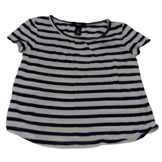 Shirt:blue/white Stripes