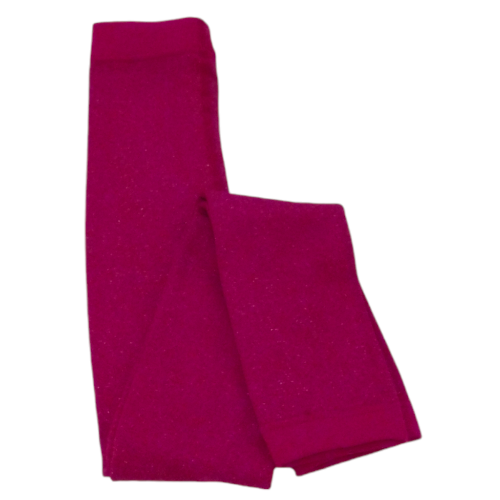 Footless Leggings: Pink