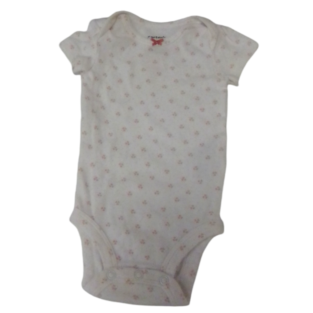 Onesie: Pink Flowers