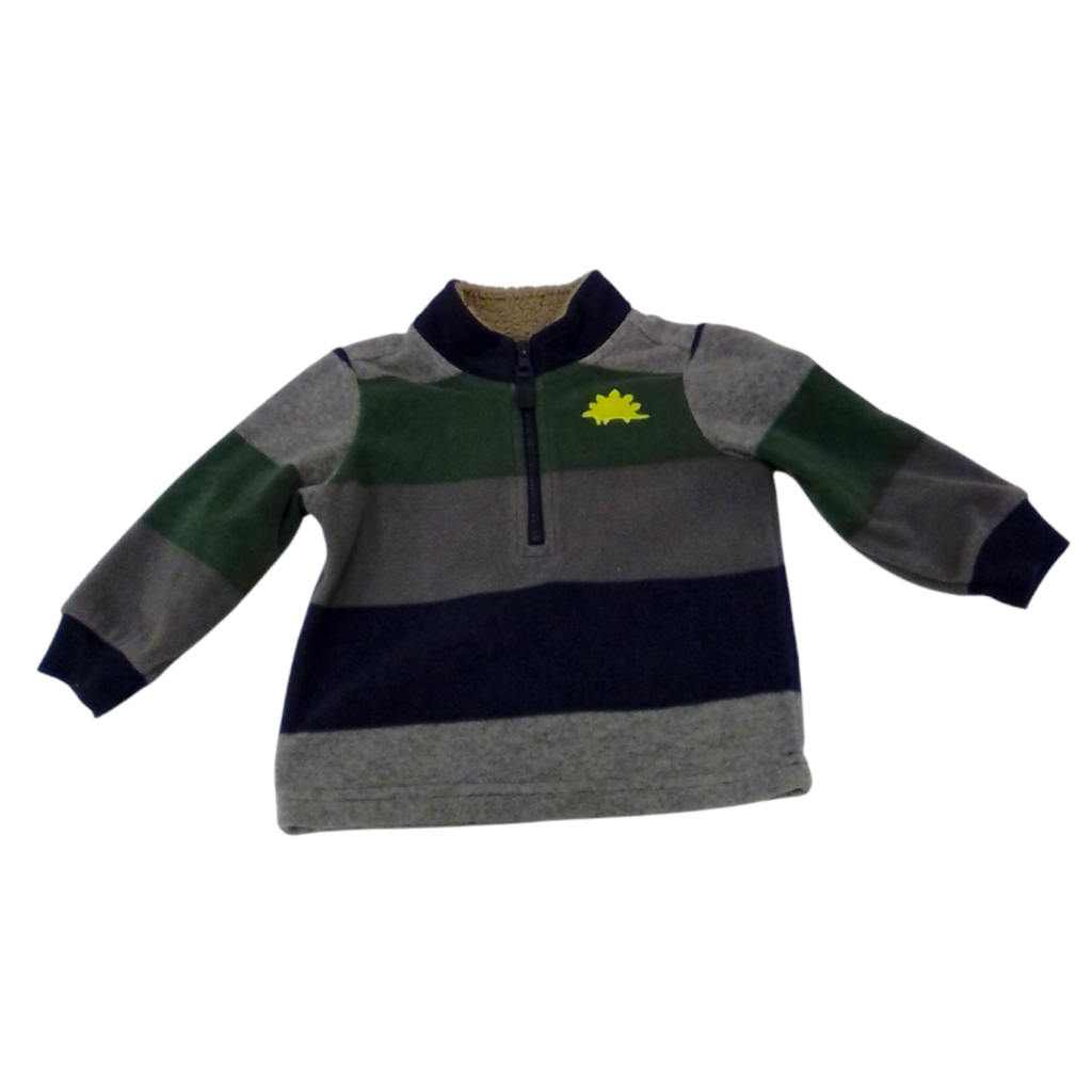 Jacket: Grey/blue/green