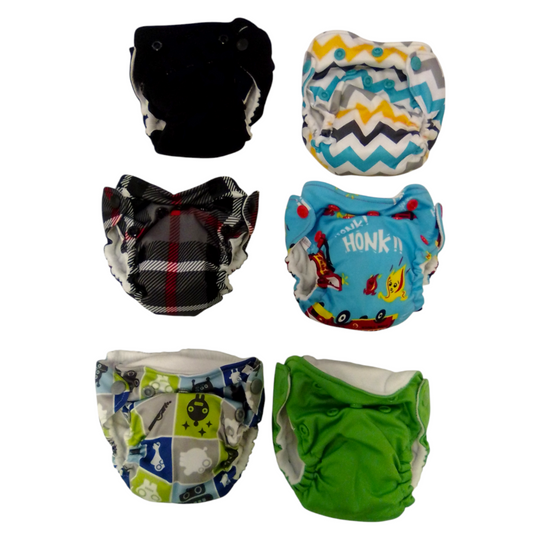 6pc Assorted Colors, Gear, Size: P/NB