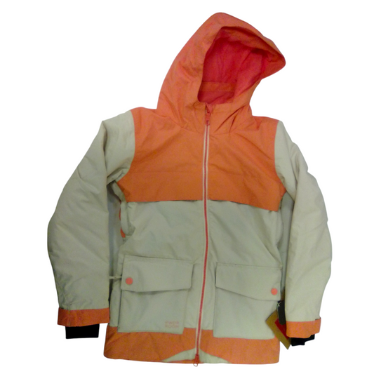 Jacket NWT: Orange/Cream