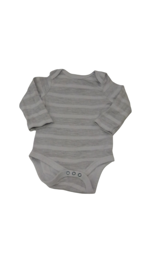 Long Sleeve Onesie:Stripe