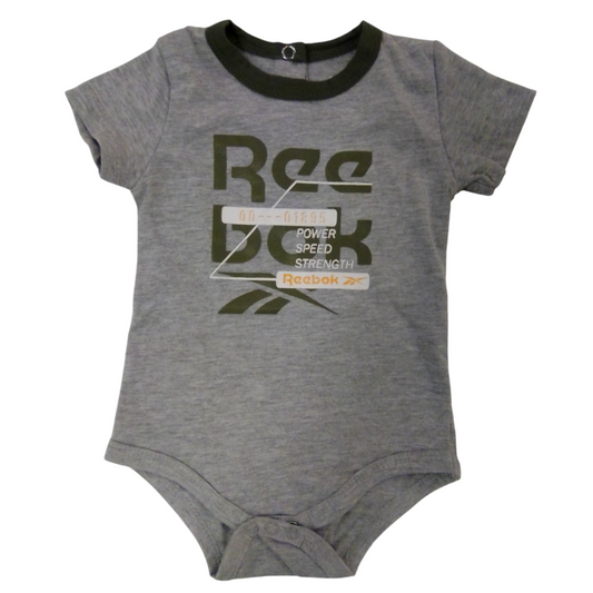 Onesie: Grey & Green