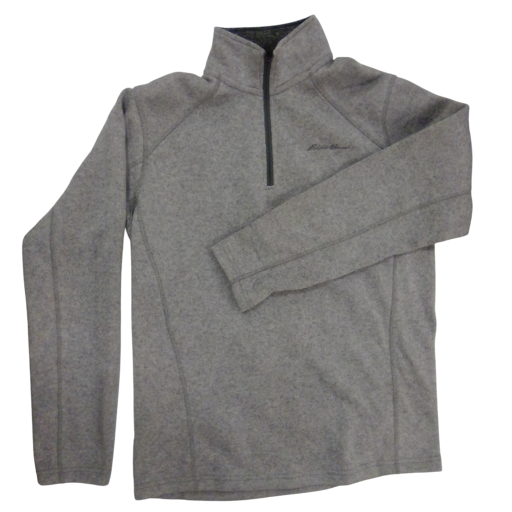 Grey Half Zip Coat
