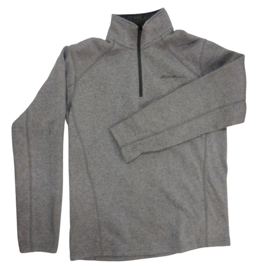 Grey Half Zip Coat