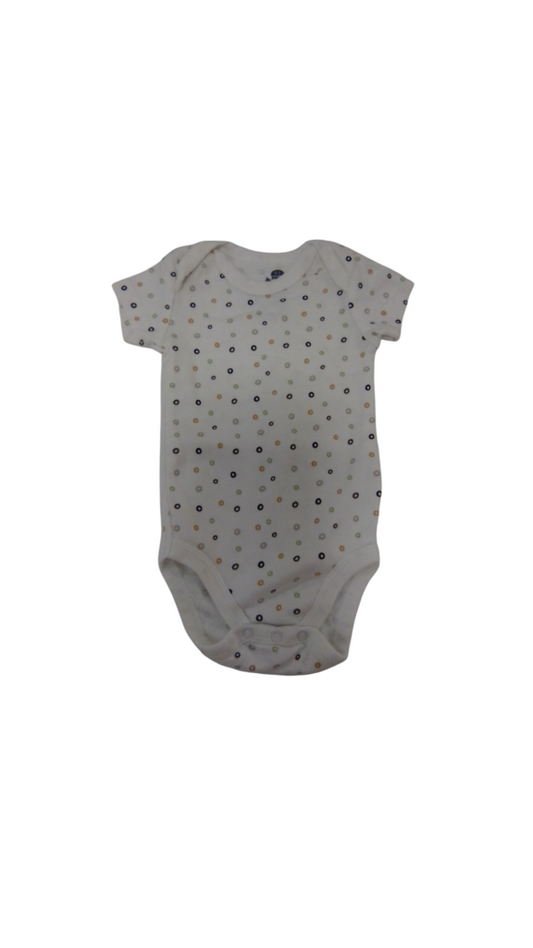 Onesie: White W/ Circles
