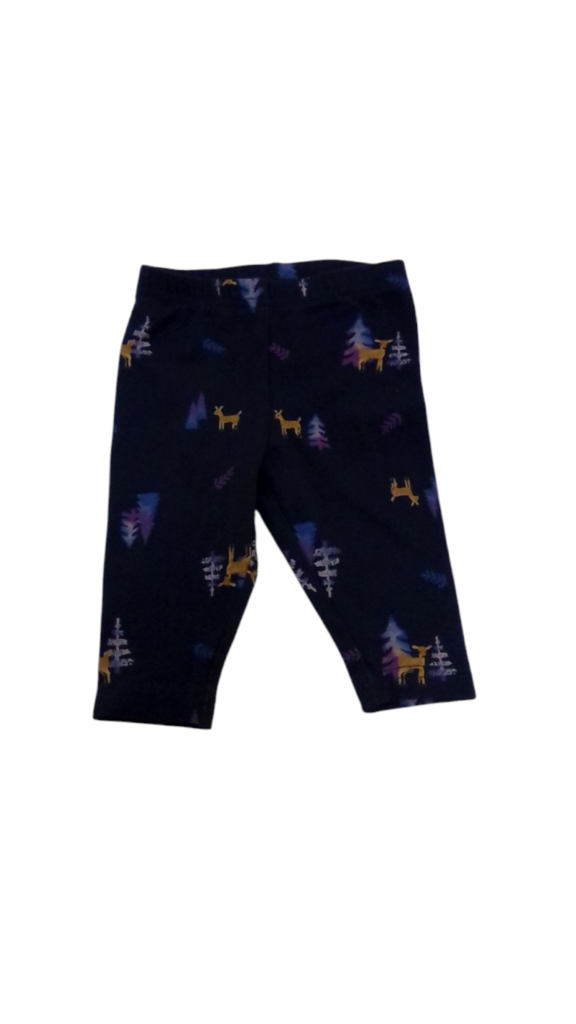 Pants:Deer/Blue/Tree