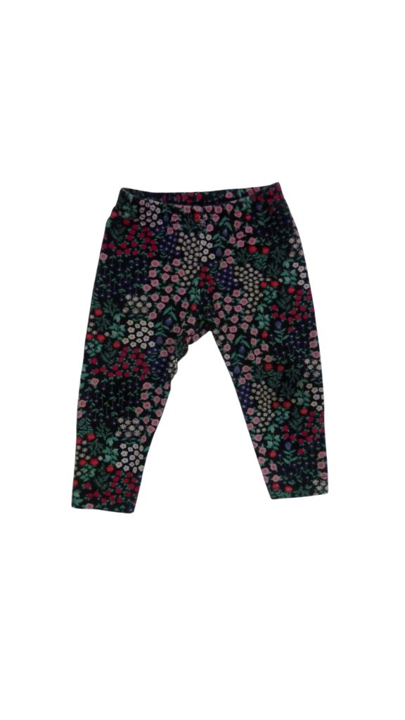 Pants: Pink/Purple Floral