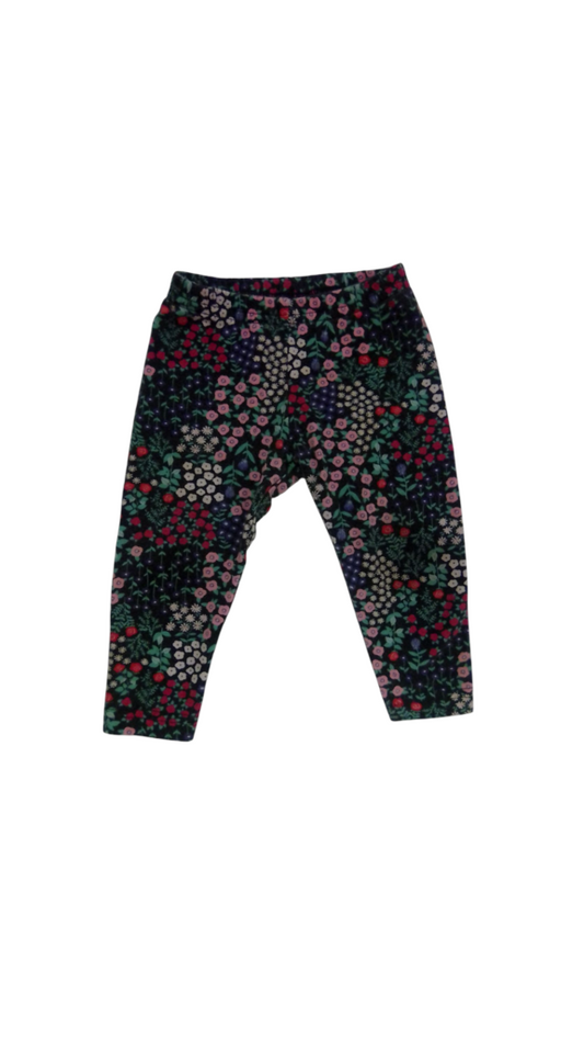 Pants: Pink/Purple Floral