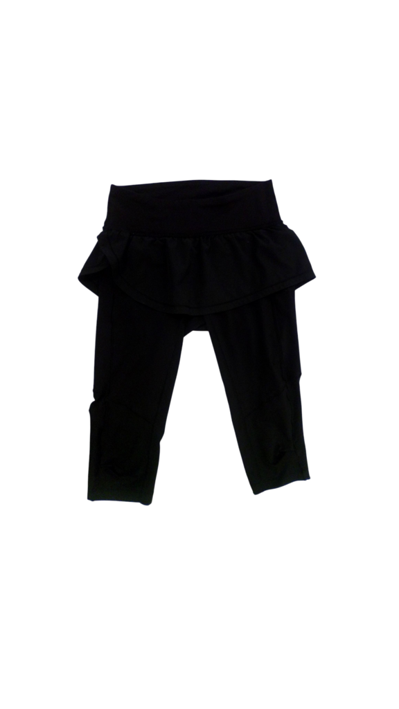 2In1 Leggings/Skirt Black