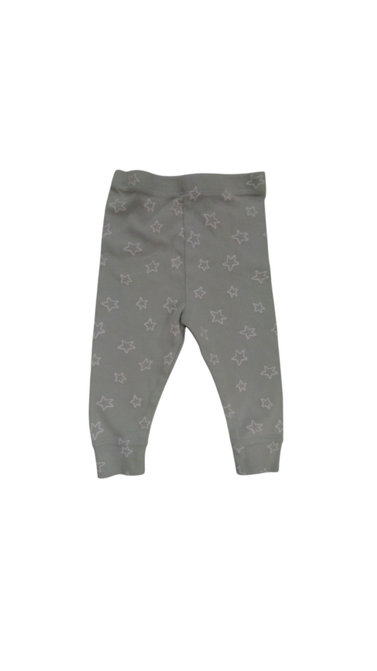 Leggings: Green & Stars
