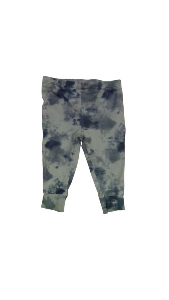 Leggins: Blue Tie Dye