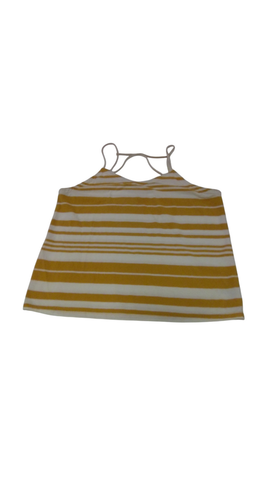 Tank: Yellow/White Stripe