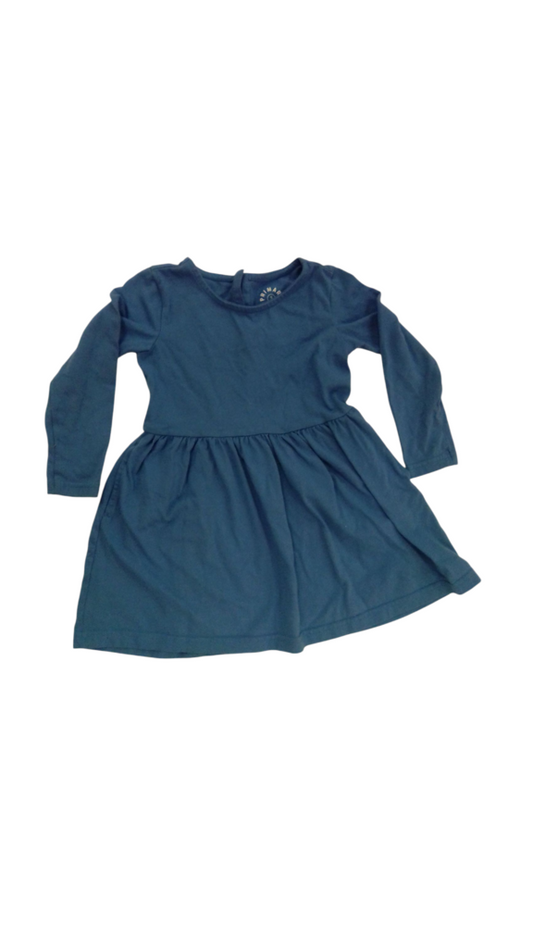 Dress: Blue Longsleeve
