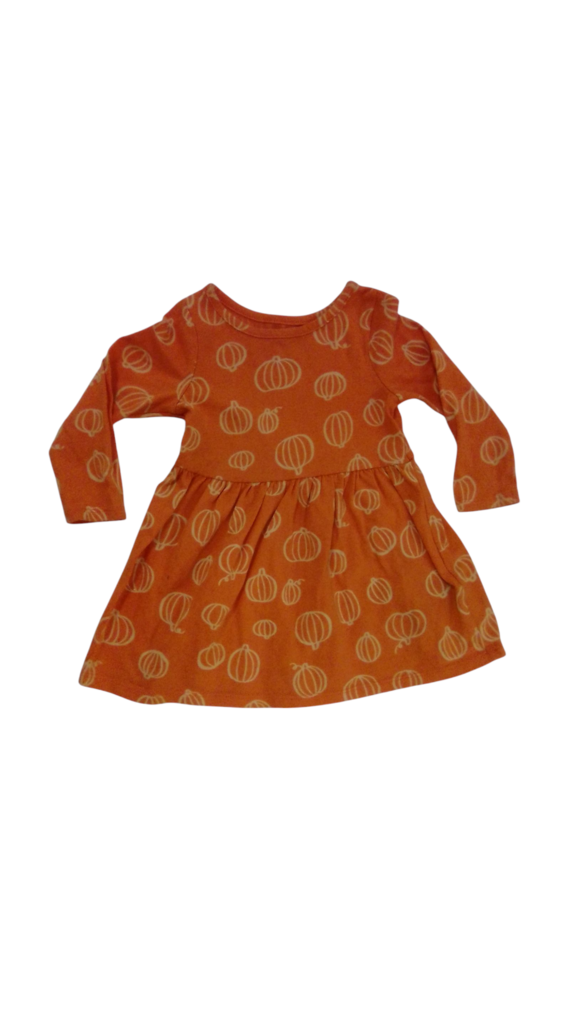 Dress: Orange Pumpkins