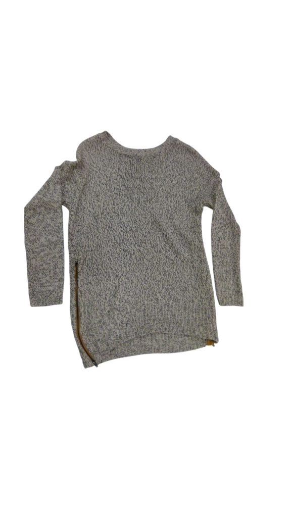 Knit Sweater: Side Zip