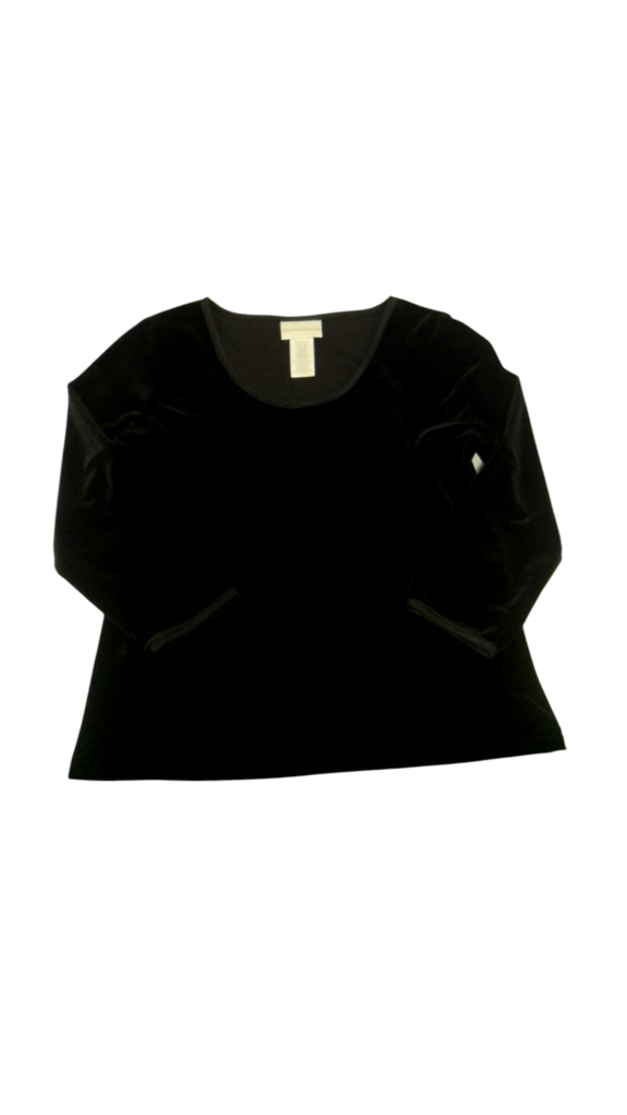 Long Sleeve Shirt: Black