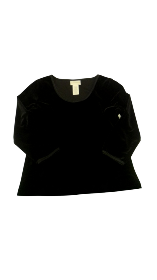 Long Sleeve Shirt: Black
