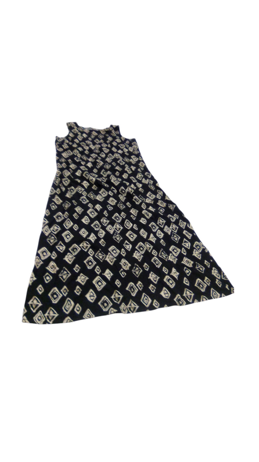 Dress: Black/Pattern