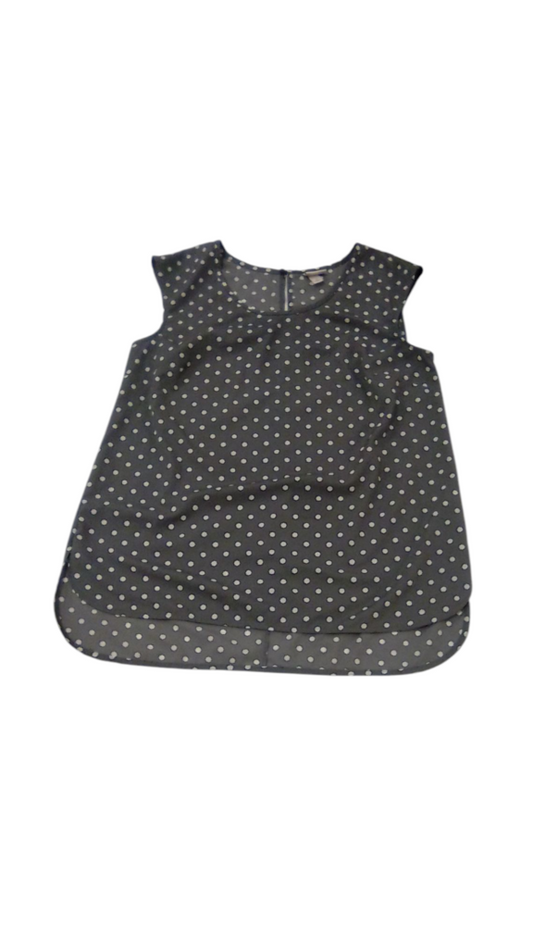 Shirt: Gray Sleeveless