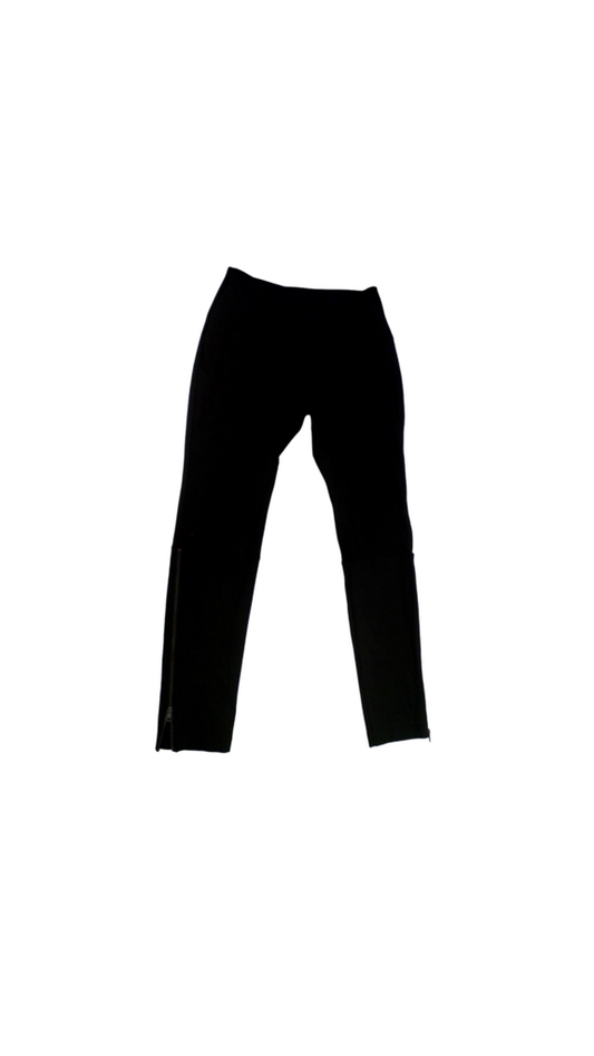 Pants: Black W Ankle Zip