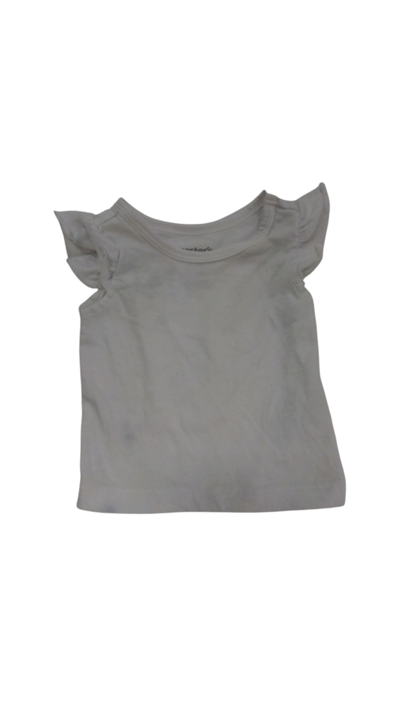 Shirt: White Ruffle Sleev