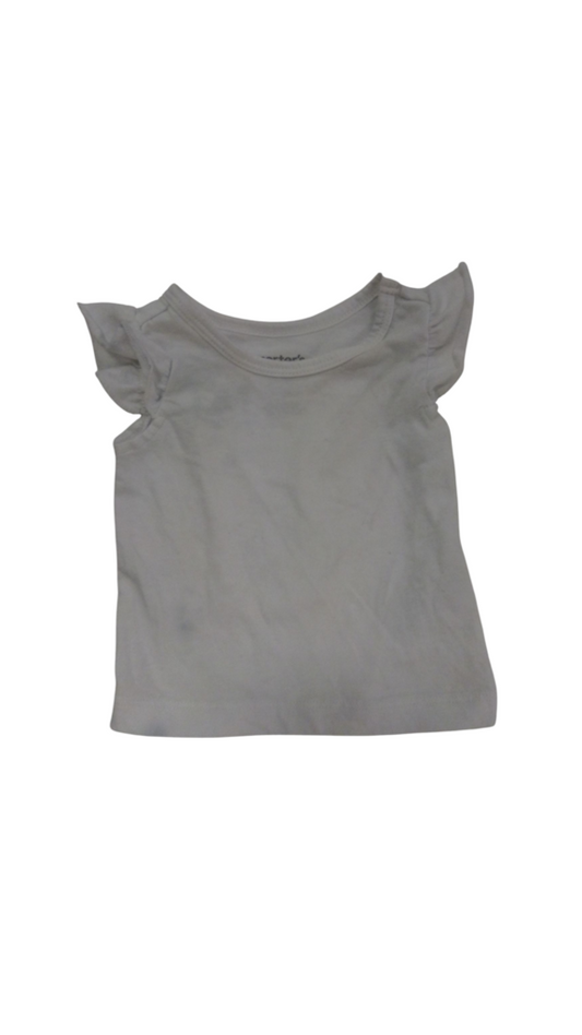 Shirt: White Ruffle Sleev