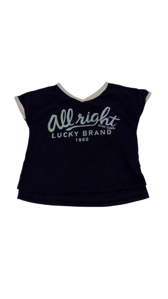 Shirt: BLue/Writing