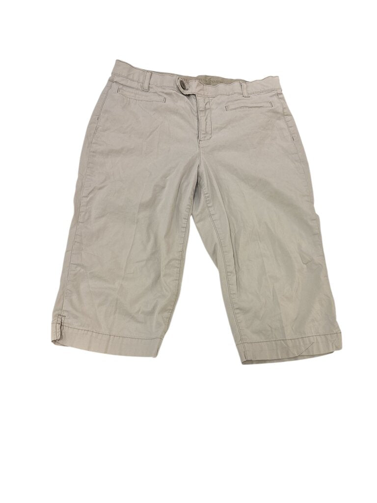 Pants: Capris Cream