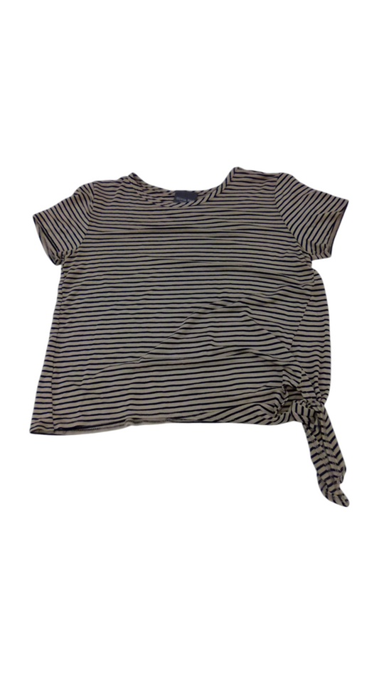 Shirt: Tan/Black Stripes