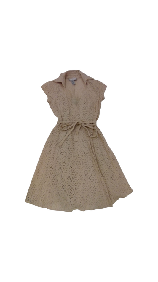 Dress: 2pc Beige Lace