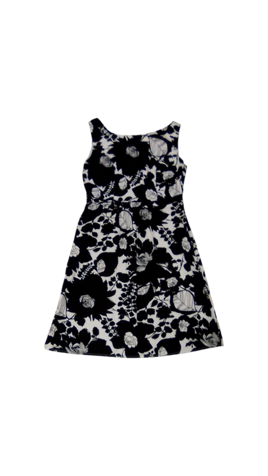 Dress: Black/White