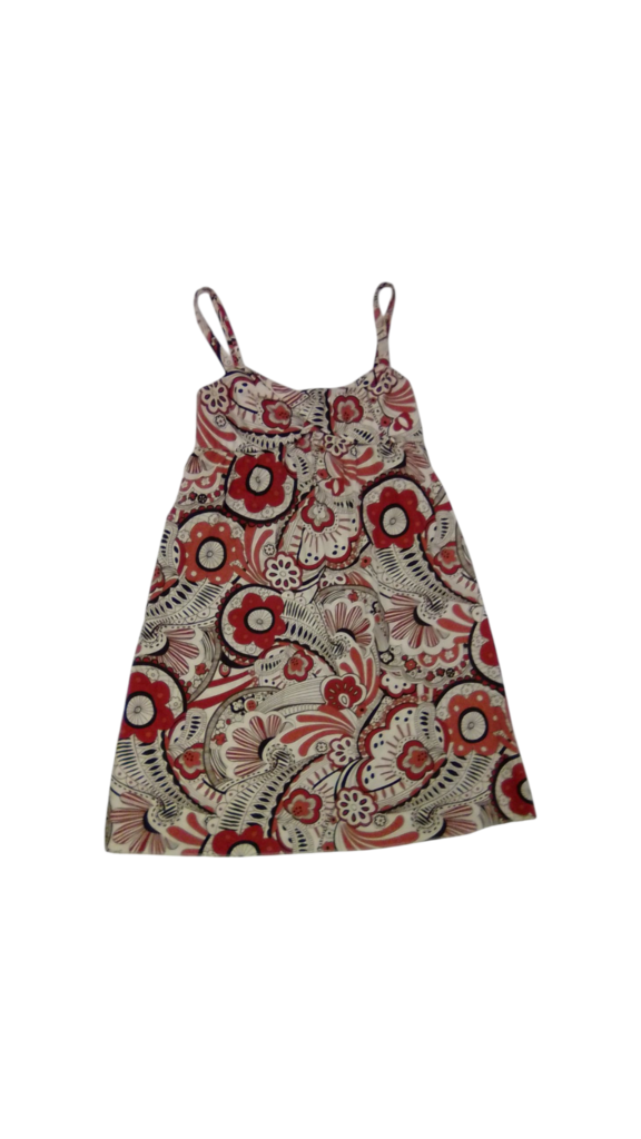 Dress: Orange/Brown